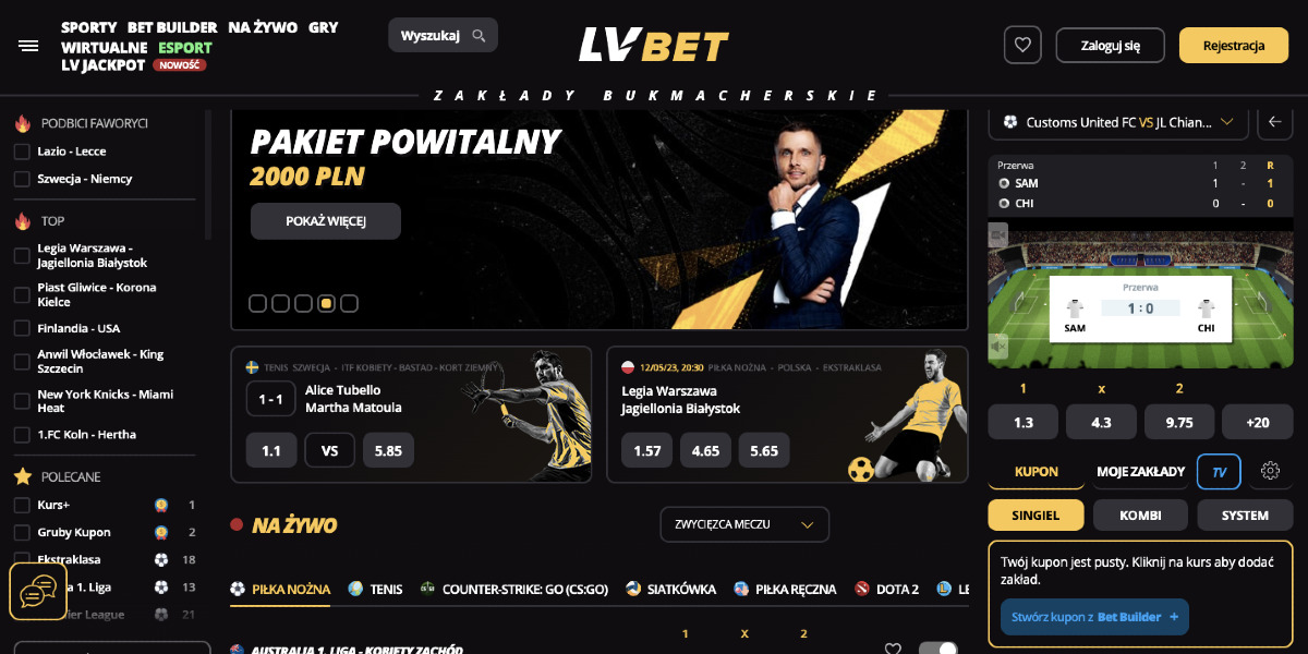 LVbet bukmacherzy online