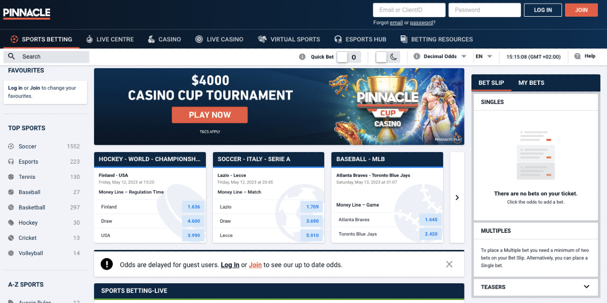 Pinnacle bukmacherzy online